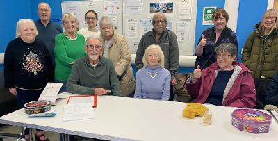 Royston Wardieburn Social History Group meeting with Citadel playwrights
